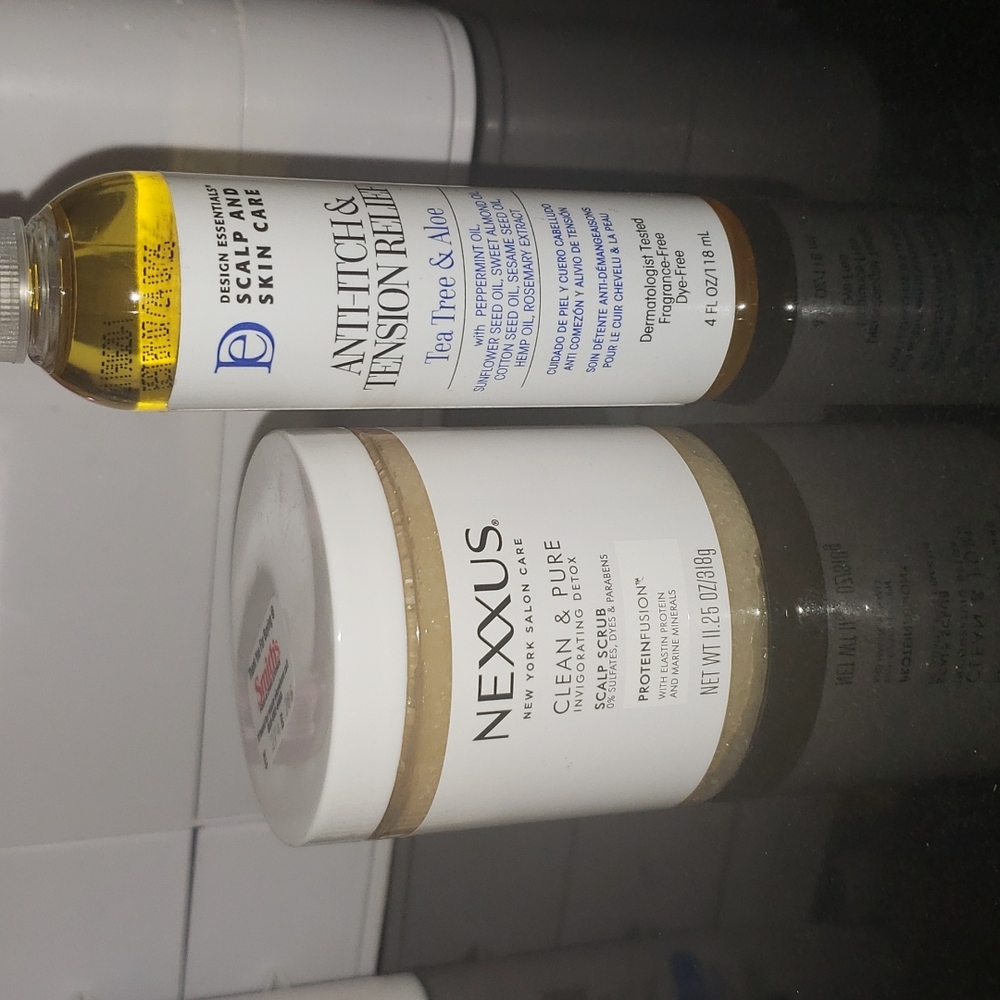 2 scalp haircare treatments